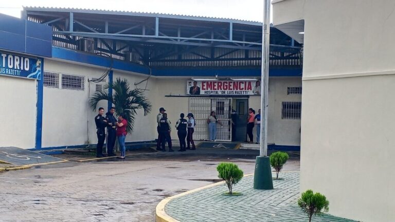 hospital apuñaleado joven de 23 años